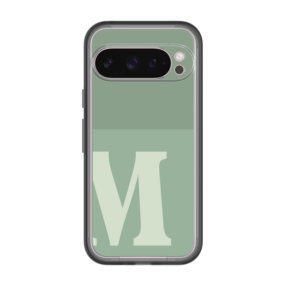 Slim Protection Premium Case［ オリジナル - initial two tone - M green ］