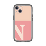 Slim Protection Premium Case［ オリジナル - initial two tone - N pink ］