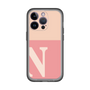 Slim Protection Premium Case［ オリジナル - initial two tone - N pink ］