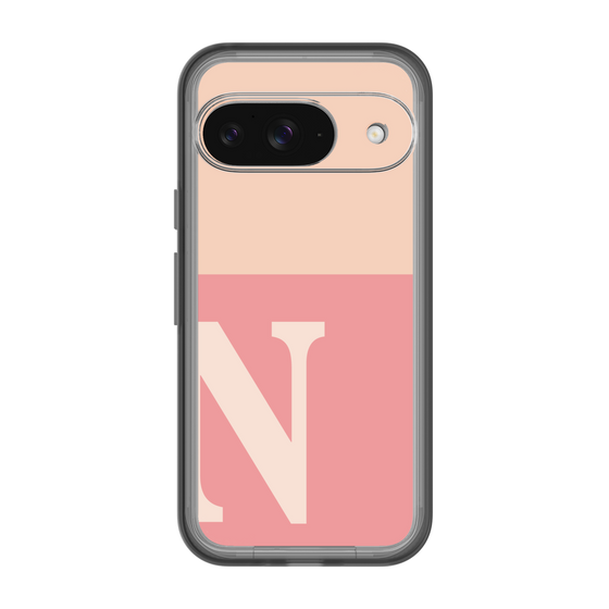 Slim Protection Premium Case［ オリジナル - initial two tone - N pink ］