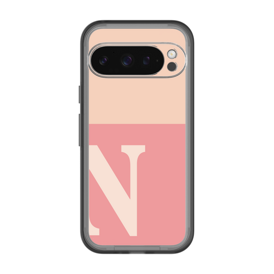 Slim Protection Premium Case［ オリジナル - initial two tone - N pink ］