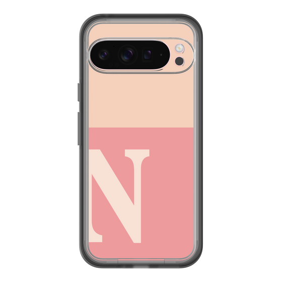 Slim Protection Premium Case［ オリジナル - initial two tone - N pink ］