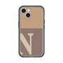 Slim Protection Premium Case［ オリジナル - initial two tone - N brown ］