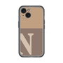 Slim Protection Premium Case［ オリジナル - initial two tone - N brown ］