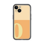 Slim Protection Premium Case［ オリジナル - initial two tone - O orange ］