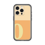 Slim Protection Premium Case［ オリジナル - initial two tone - O orange ］