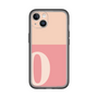 Slim Protection Premium Case［ オリジナル - initial two tone - O pink ］