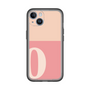 Slim Protection Premium Case［ オリジナル - initial two tone - O pink ］