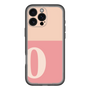 Slim Protection Premium Case［ オリジナル - initial two tone - O pink ］