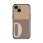 Slim Protection Premium Case［ オリジナル - initial two tone - O brown ］