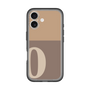 Slim Protection Premium Case［ オリジナル - initial two tone - O brown ］