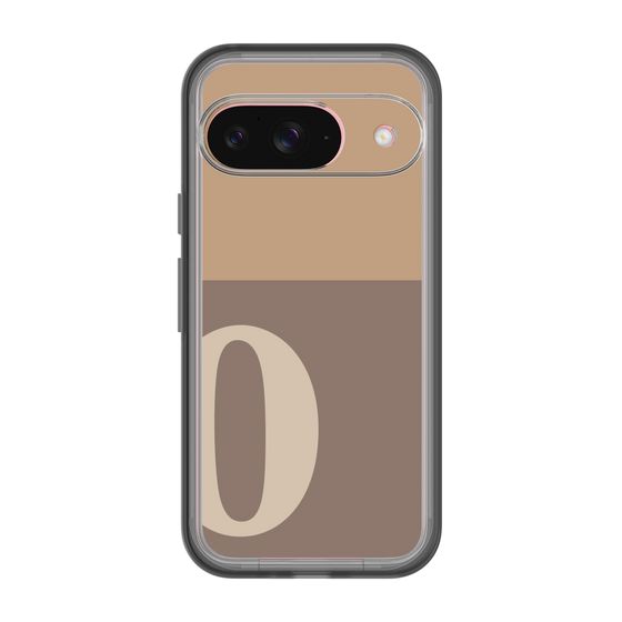 Slim Protection Premium Case［ オリジナル - initial two tone - O brown ］