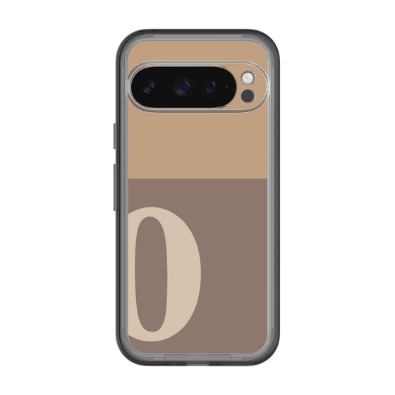 Slim Protection Premium Case［ オリジナル - initial two tone - O brown ］