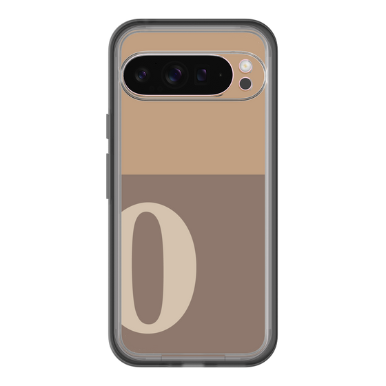 Slim Protection Premium Case［ オリジナル - initial two tone - O brown ］