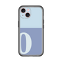 Slim Protection Premium Case［ オリジナル - initial two tone - O blue ］