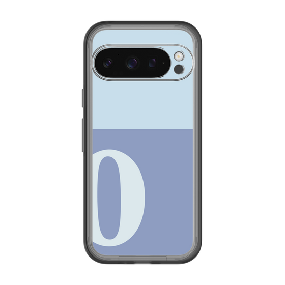 Slim Protection Premium Case［ オリジナル - initial two tone - O blue ］