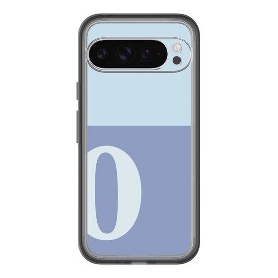 Slim Protection Premium Case［ オリジナル - initial two tone - O blue ］