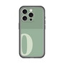 Slim Protection Premium Case［ オリジナル - initial two tone - O green ］