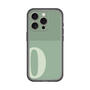 Slim Protection Premium Case［ オリジナル - initial two tone - O green ］