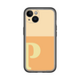 Slim Protection Premium Case［ オリジナル - initial two tone - P orange ］