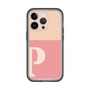 Slim Protection Premium Case［ オリジナル - initial two tone - P pink ］