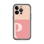 Slim Protection Premium Case［ オリジナル - initial two tone - P pink ］