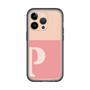Slim Protection Premium Case［ オリジナル - initial two tone - P pink ］