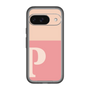 Slim Protection Premium Case［ オリジナル - initial two tone - P pink ］