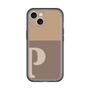 Slim Protection Premium Case［ オリジナル - initial two tone - P brown ］