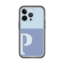 Slim Protection Premium Case［ オリジナル - initial two tone - P blue ］