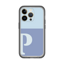 Slim Protection Premium Case［ オリジナル - initial two tone - P blue ］