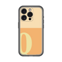 Slim Protection Premium Case［ オリジナル - initial two tone - Q orange ］