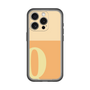 Slim Protection Premium Case［ オリジナル - initial two tone - Q orange ］
