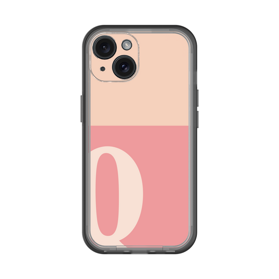 Slim Protection Premium Case［ オリジナル - initial two tone - Q pink ］