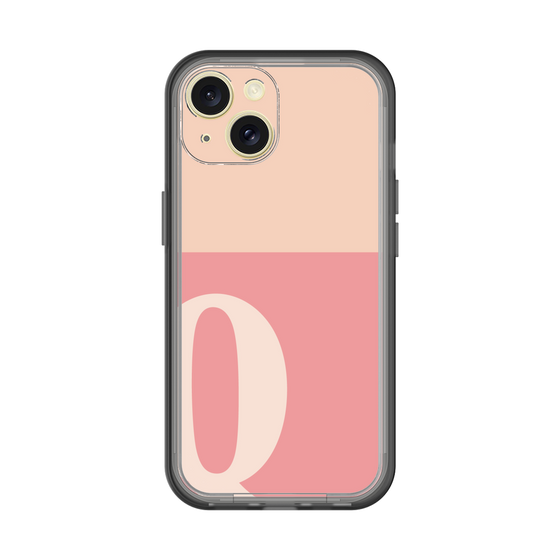 Slim Protection Premium Case［ オリジナル - initial two tone - Q pink ］