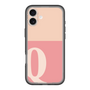 Slim Protection Premium Case［ オリジナル - initial two tone - Q pink ］