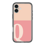 Slim Protection Premium Case［ オリジナル - initial two tone - Q pink ］