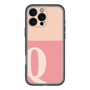 Slim Protection Premium Case［ オリジナル - initial two tone - Q pink ］