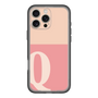 Slim Protection Premium Case［ オリジナル - initial two tone - Q pink ］