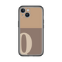 Slim Protection Premium Case［ オリジナル - initial two tone - Q brown ］