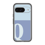 Slim Protection Premium Case［ オリジナル - initial two tone - Q blue ］
