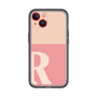 Slim Protection Premium Case［ オリジナル - initial two tone - R pink ］