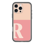 Slim Protection Premium Case［ オリジナル - initial two tone - R pink ］