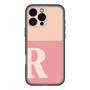 Slim Protection Premium Case［ オリジナル - initial two tone - R pink ］