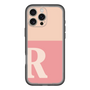 Slim Protection Premium Case［ オリジナル - initial two tone - R pink ］
