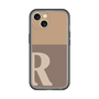 Slim Protection Premium Case［ オリジナル - initial two tone - R brown ］
