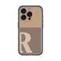 Slim Protection Premium Case［ オリジナル - initial two tone - R brown ］