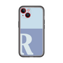 Slim Protection Premium Case［ オリジナル - initial two tone - R blue ］