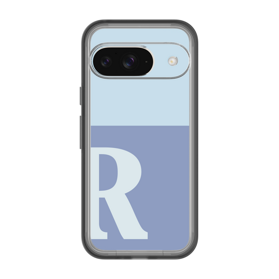 Slim Protection Premium Case［ オリジナル - initial two tone - R blue ］