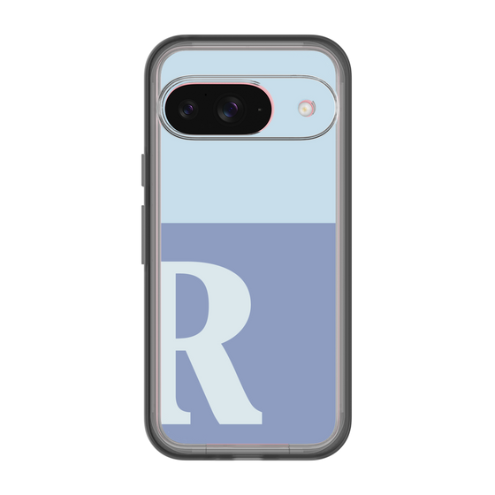 Slim Protection Premium Case［ オリジナル - initial two tone - R blue ］